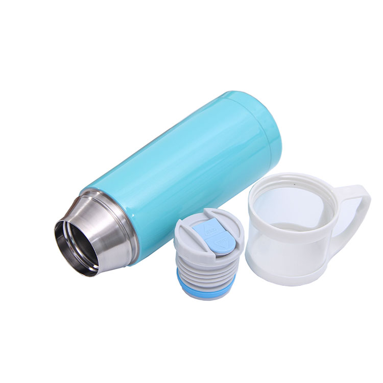 350ml 500ml Vacuum Insulated Water Bottle Stainless Steel Travel Vacuum Flask Thermos with Handle Cup 