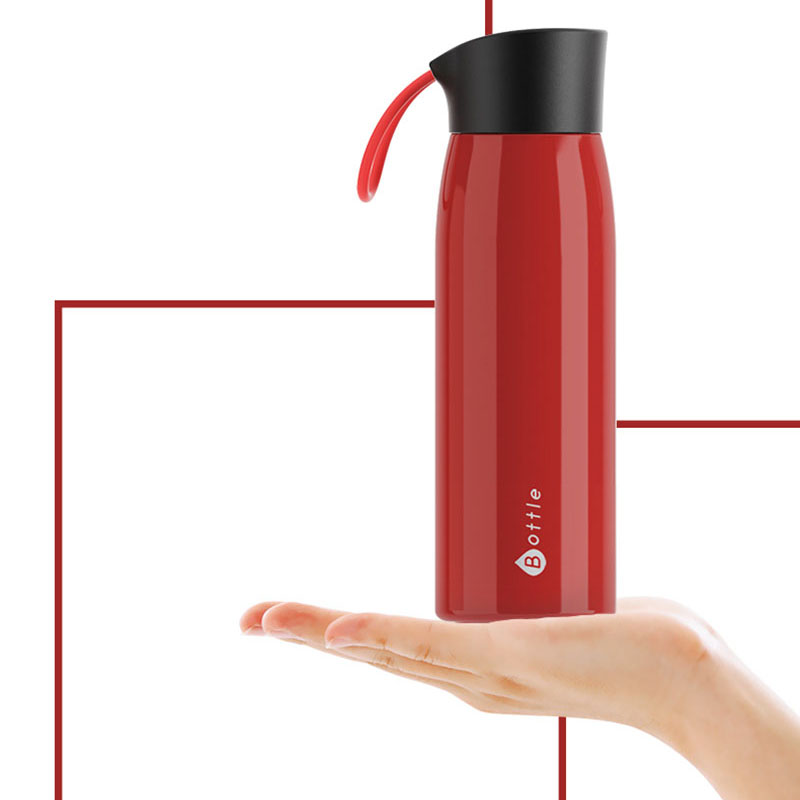300ml Hot Sale New Design Portable 304 Stainless Steel Water Bottle with Lid