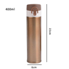 400ml double wall colored Stainless Steel Sport Water Bottle Sealed Cup Vacuum Flask Thermos 