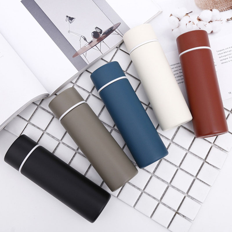 150ml Creative Portable Mini Thermos Double Wall Stainless Steel Straight Tumbler