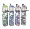500ml Custom Printed Double Wall Plastic Spray Drink Bottles