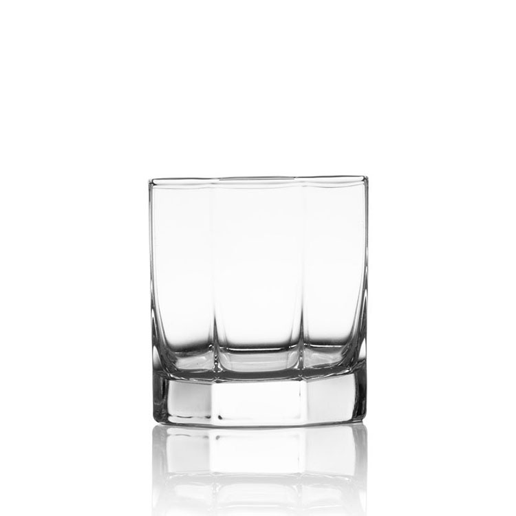 Transparent Clear Thick Bottom Glass Tea Cup Whiskey Tumbler