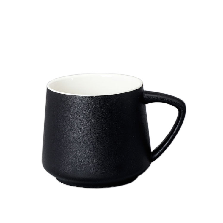 430ml Custom Creative Design Handmade Frosted Ceramic Coffee Cup