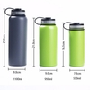 High Grade Portable Stainless Steel Vacuum Flask Insulated Wide Mouth Double Wall