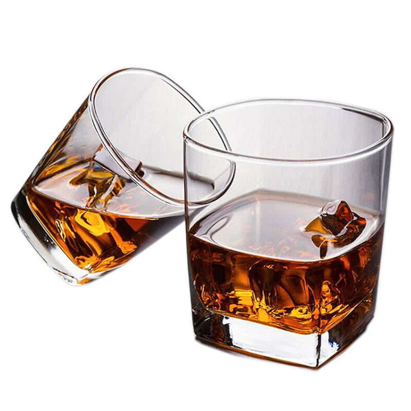 175ml 250ml High Quality Transparent Clear Custom Logo Whiskey Glass ...