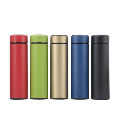 500ml Promotional Custom Stainless Steel Vacuum Flask Simple Design Thermos Water Bottle