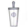 Hot Sale Double Wall Leak Proof Travel Plastic Straw Cup with Lid
